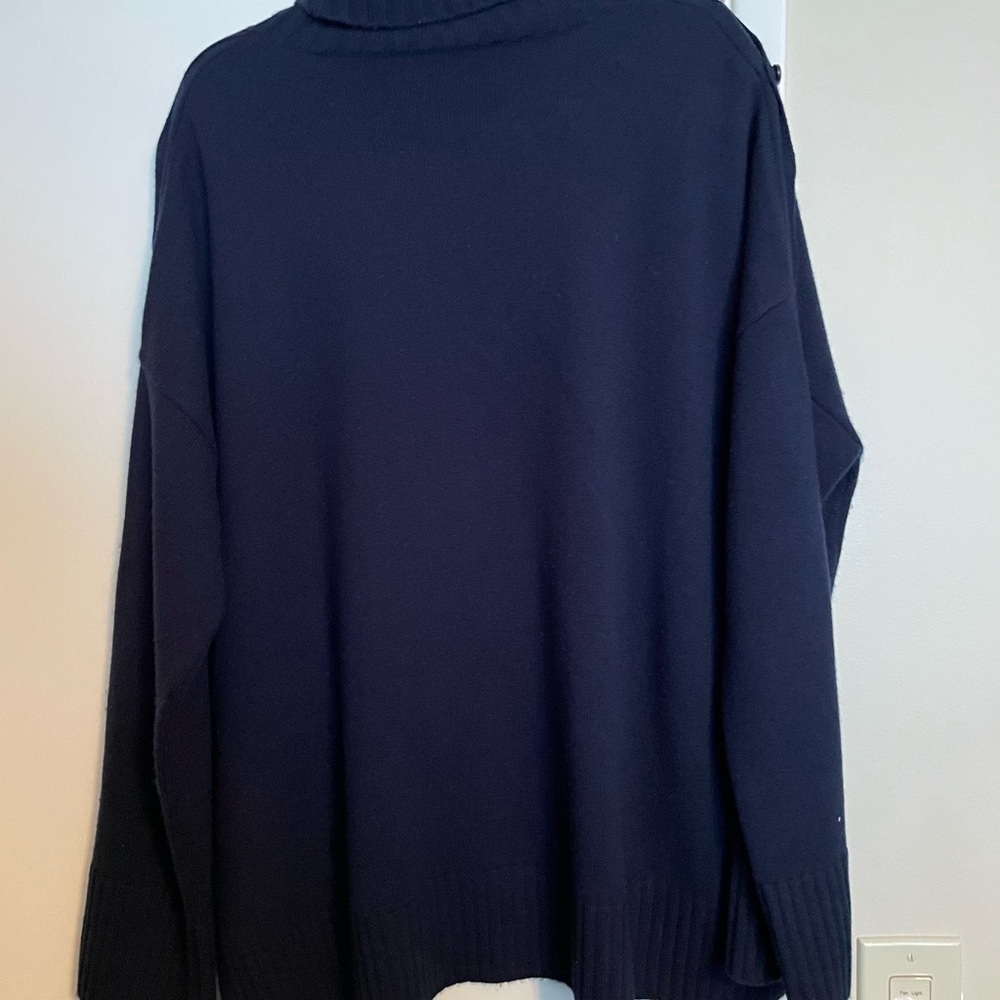 A.L.C. Blue Turtleneck Sweater